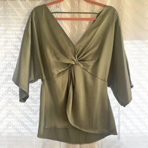 Plieone Satin Blouse